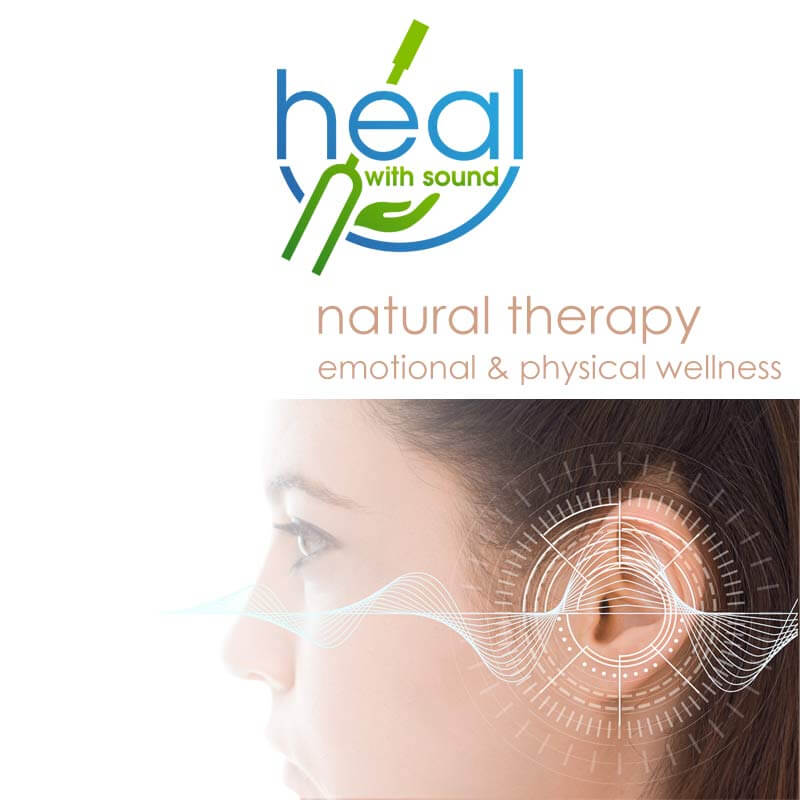 Heal with Sound home page mobile